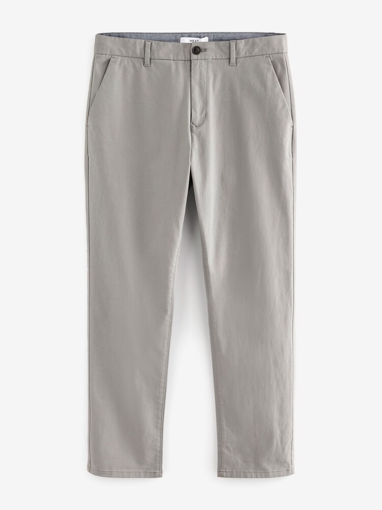 Noir/Gris - 2 de pantalons chino extensibles - Image 9 of 12