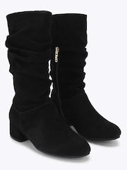 KG Kurt Geiger Tabina Slouch Mid Calf Boots - Image 2 of 4