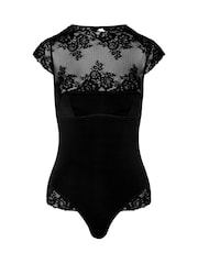 Hunkemoller Black Rosie Body - Image 4 of 5