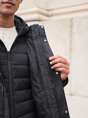 Black Signature 3-in-1 Waterproof Jacket - Image 6 of 11