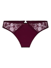 Hunkemoller Purple High Leg Naomi Thong - Image 4 of 5