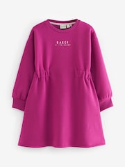 Baker by Ted Baker Branded Back Sweat Dress - Image 7 of 11