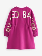 Baker by Ted Baker Branded Back Sweat Dress - Image 8 of 11