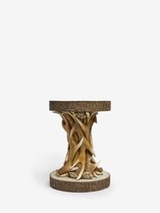 Natural Antler Resin Side Table - Image 2 of 6