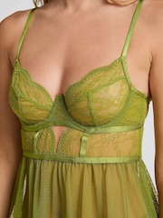 Hunkemoller Green Isabelle Babydoll - Image 2 of 5