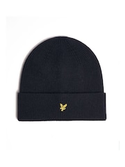 Lyle & Scott Navy Blue Boys Beanie - Image 1 of 3