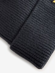 Lyle & Scott Navy Blue Boys Beanie - Image 3 of 3