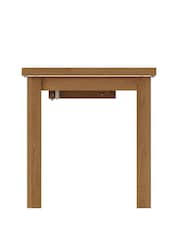 K Interiors Oak Canterbury Solid Wood 1m Butterfly Extending Table - Image 4 of 6