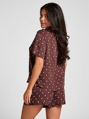 Hunkemoller Brown Jacket Satin Pyjamas - Image 2 of 5