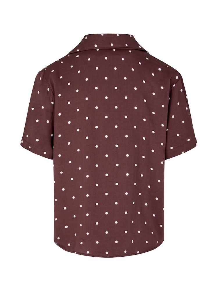 Hunkemoller Brown Jacket Satin Pyjamas - Image 5 of 5 Hunkemoller Brown Jacket Satin Pyjamas - Image 5 of 5