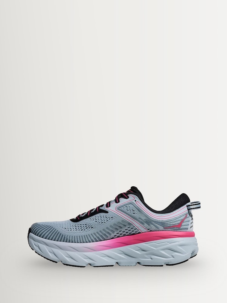 HOKA Stone Grey Bondi 9 Sandal - Image 6 of 6 HOKA Stone Grey Bondi 9 Sandal - Image 6 of 6