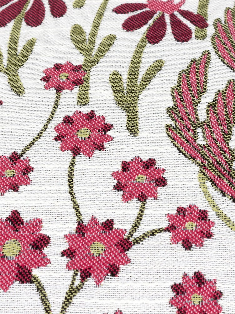 Wylder Rednut Ophelia Floral Jacquard Cushion - Image 5 of 5
