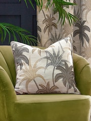 Wylder Galapagos Tropical Jacquard Cushion - Imagen 1 de 5