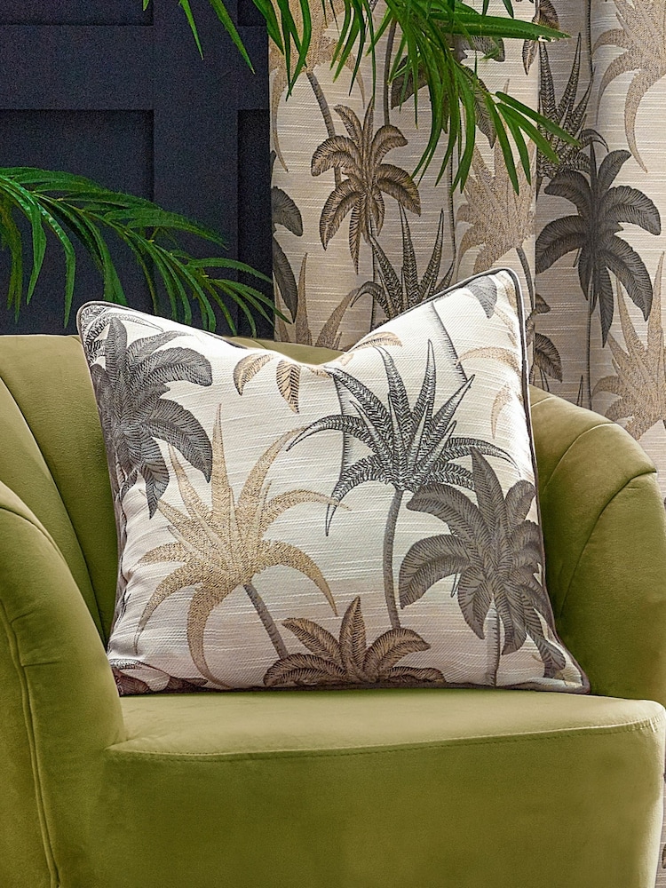 Wylder Galapagos Tropical Jacquard Cushion - Imagen 1 de 5 Wylder Galapagos Tropical Jacquard Cushion - Imagen 1 de 5
