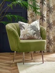 Wylder Galapagos Tropical Jacquard Cushion - Imagen 2 de 5