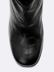 AllSaints Black Marisa High Boots - Image 3 of 4