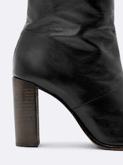 AllSaints Black Marisa High Boots - Image 4 of 4