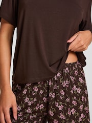 Hunkemoller Brown Loose Pyjamas Set - Image 2 of 5