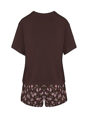 Hunkemoller Brown Loose Pyjamas Set - Image 5 of 5