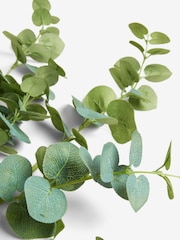 Set of 3 Green Artificial Eucalyptus Stems - Image 3 of 6