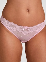 Hunkemoller Pink Highleg Thong Camellia - Image 2 of 5