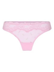 Hunkemoller Pink Highleg Thong Camellia - Image 4 of 5