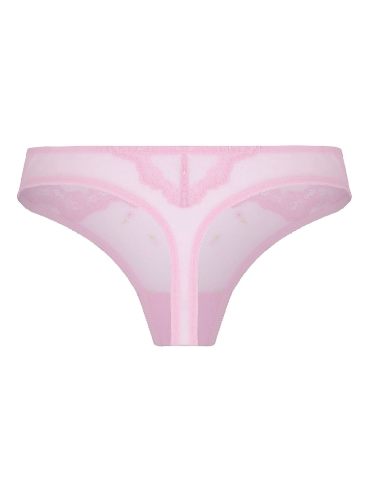Hunkemoller Pink Highleg Thong Camellia - Image 5 of 5 Hunkemoller Pink Highleg Thong Camellia - Image 5 of 5