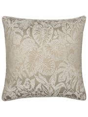 Wylder Nature Natural Bali Botanical Jacquard Cushion - Image 3 of 6