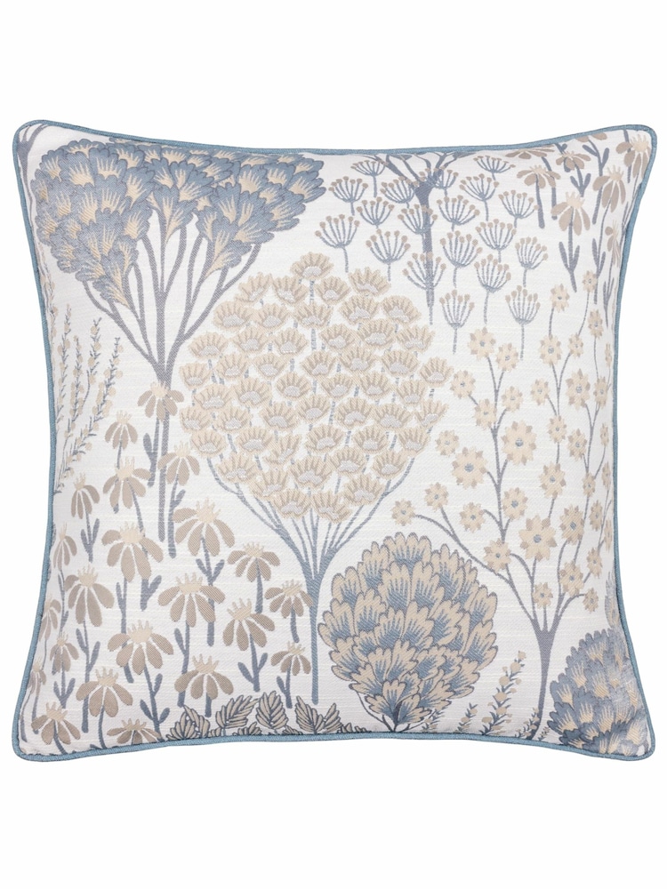 Wylder Wedgewood Ophelia Floral Jacquard Cushion - Image 2 of 5