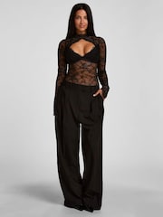 Hunkemoller Black Cleo Body - Image 1 of 6