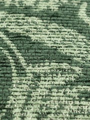 Furn Emerald Winter Woods Animal Chenille Cushion - Image 6 of 6