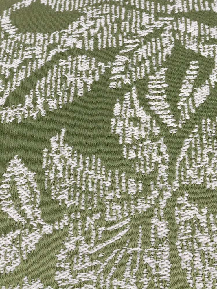 Wylder Olive Bali Botanical Jacquard Cushion - Image 5 of 5