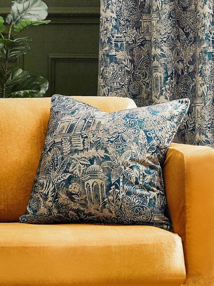 Wylder Bengal Chenille Cushion - Image 1 of 5 Wylder Bengal Chenille Cushion - Image 1 of 5