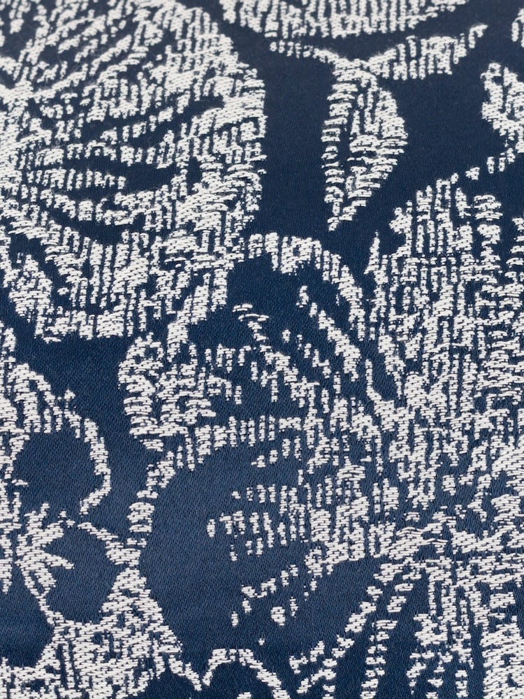 Wylder Midnight Bali Botanical Jacquard Cushion - Image 5 of 5