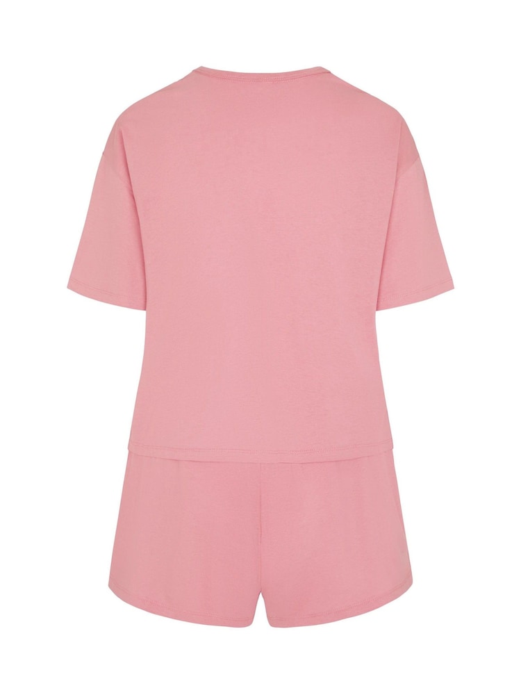 Hunkemoller Pink Cotton Pyjamas Set - Image 5 of 5 Hunkemoller Pink Cotton Pyjamas Set - Image 5 of 5