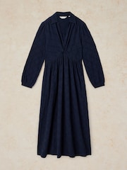 White Stuff Jojo Jersey Shirt Dress - 2şəkildən 1 şəkil