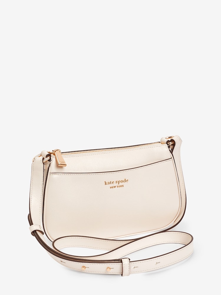 Kate Spade New York Small Bleecker Saffiano Leather Cross-Body Bag - Image 1 of 5 Kate Spade New York Small Bleecker Saffiano Leather Cross-Body Bag - Image 1 of 5