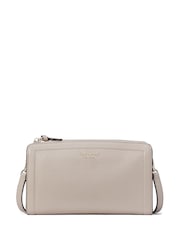 kate spade new york Small Grey Knott Pebbled Leather Cross-Body Bag - Image 2 of 5