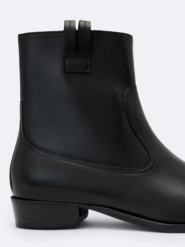 AllSaints Hiro Glidelåsstøvler - Bilde 4 av 4