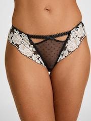 Hunkemoller Black Brazilian Lindi Knickers - Image 3 of 5