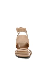 Vionic Yasmin Suede Heeled Brown Sandals - Image 4 of 7