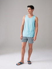 Light Blue 100% Cotton Vest - Image 2 of 7