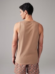 Stone Neutral 100% Cotton Vest - Image 3 of 7