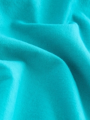 Aqua Blue 100% Cotton Vest - Image 7 of 7