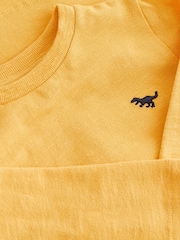 Ochre Yellow Long Sleeve Plain T-Shirt (3mths-7yrs) - Image 3 of 3