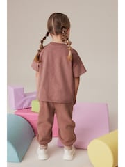 Brown 100% Cotton Short Sleeve Appliqué T-Shirt (3mths-7yrs) - Image 3 of 6