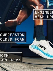HOKA Black Clifton Trainers - Image 9 of 9