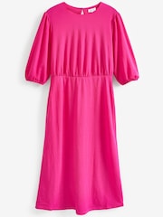 Fushsia Pink Tea Dress - Image 1 of 1