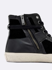 AllSaints White Numont High Top - Image 4 of 4