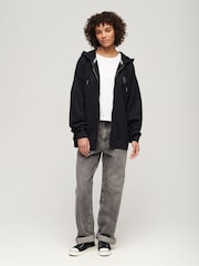 Superdry Black Athletic Essential Oversized Hoodie - Image 2 of 3